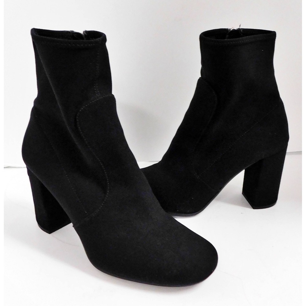 PRADA Nylon Black‎ Zip Ankle Boots Italy sz 37
